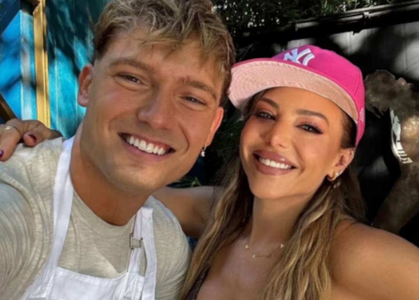 Ian Lucas y Evangelina Anderson