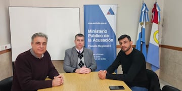 El Fiscal Regional Carlos Vottero se reunió con el intendente Luis Castellano y con Maximiliano Postovit, secretario de Prevención en Seguridad