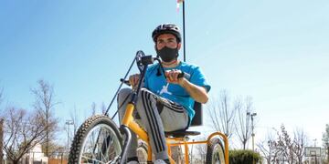 Prueba de velocidad de las bicicletas