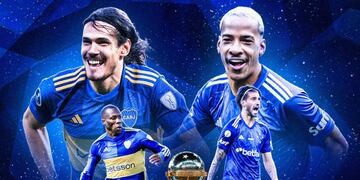 Boca vs Cruzeiro por los octavos de final del a Copa Sudamericana. Ig: @sudamericana