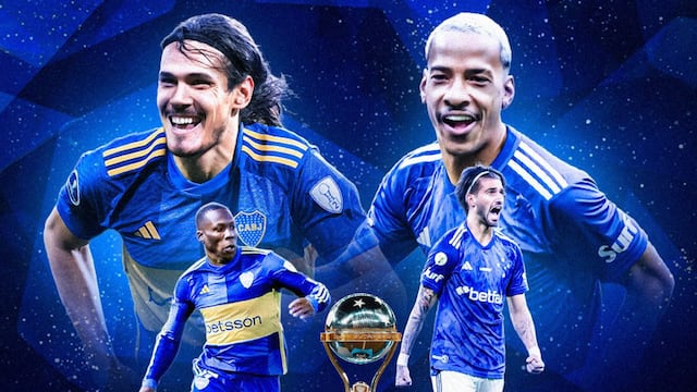 Boca vs Cruzeiro por los octavos de final del a Copa Sudamericana. Ig: @sudamericana