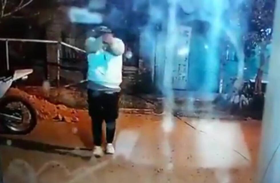 Video de balacera contra un kiosco estremece a vecinos de Granadero Baigorria