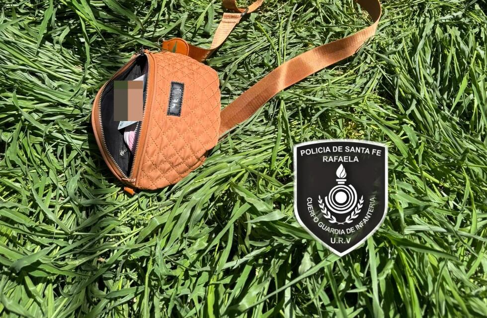 Recuperaron una riñonera robada por menores