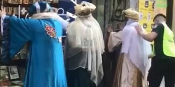 ¿Reyes Magos mecheros? Los detuvieron en plena peatonal Córdoba de Rosario