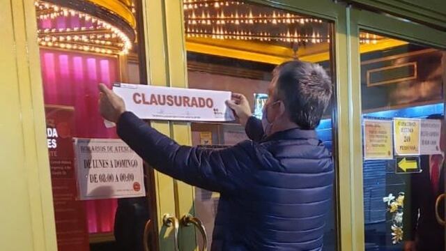 Clausura casino en Salta