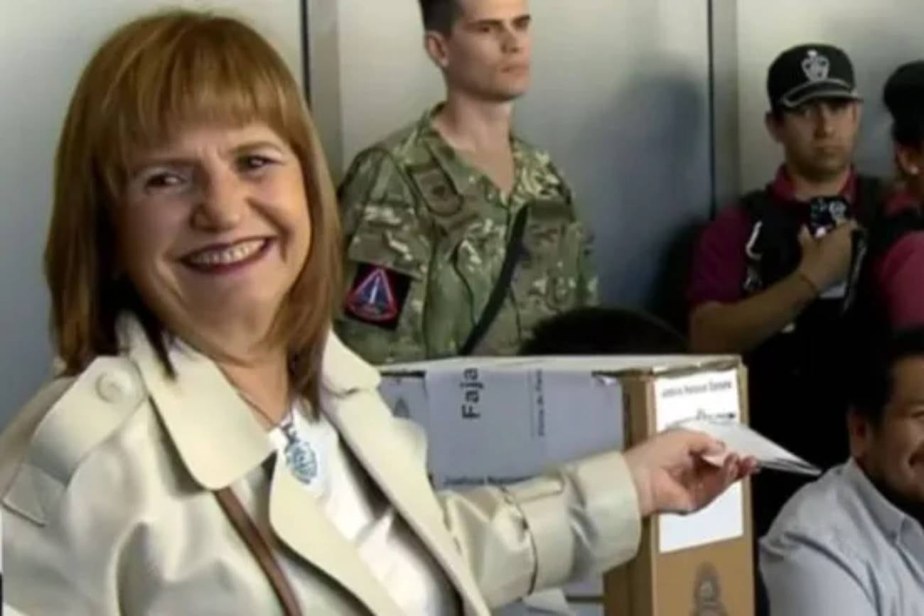 La candidata a senadora por La Libertad Avanza votó en Palermo. (redes sociales)