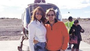 Pamela Sosa y Lotocki cuando eran pareja.