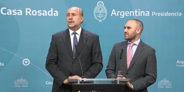 El rafaelino presentó este miércoles el acuerdo por la deuda de coparticipación.