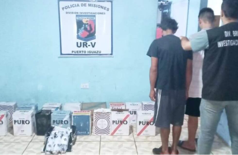 Quedaron filmados cuando robaban un depósito