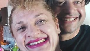 Locomotora Oliveras junto a su hermano Jesús