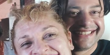 Locomotora Oliveras junto a su hermano Jesús
