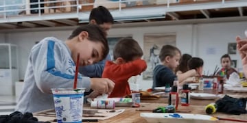 Taller de Arte para niños en el Museo Mulazzi de Tres Arroyos