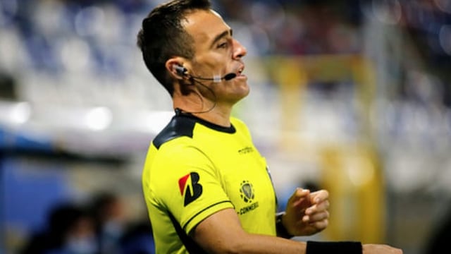 Cristian Navarro, árbitro de Mendoza que es parte del cuerpo arbitral de la Copa América Brasil 2021.