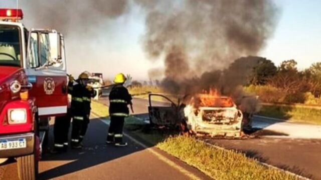 Dos muertos en un choque en Ruta 12. (El Once)