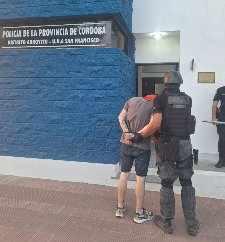 Por vender drogas, la FPA detuvo a un hombre de 25 años en Arroyito