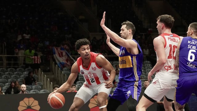 Instituto frente a Boca por semifinales de la Basketball Champions League Americas (BCLA). Ahora será por la final de la Liga Nacional (Prensa Instituto)