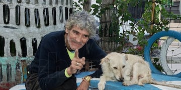 Víctor Hugo es artesano de Villa Mercedes. Conocé su historia de vida.