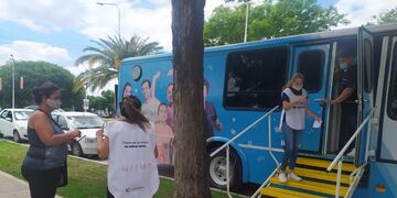 Ómnibus Sanitario en Rafaela (Prensa Municipalidad de Rafaela)