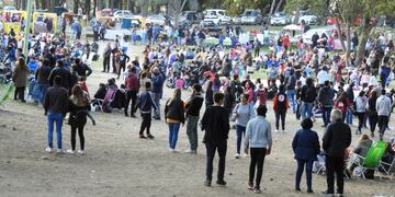 Buena convocatoria tuvieron los festejos del Día de la Primavera