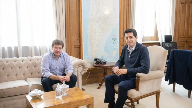 El gobernador Melella mantuvo un encuentro con el ministro Wado de Pedro
