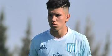 Lautaro Rochi, el juvenil de la cuarta división de Racing, sigue peleando por su vida.