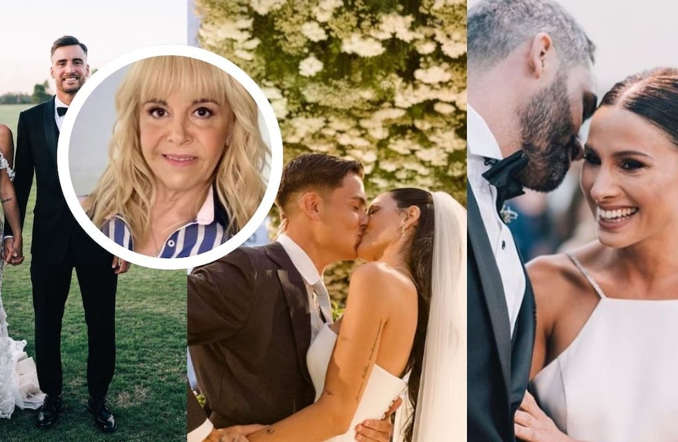 Estas son las bodas de los famosos que organizó Claudia Villafañe