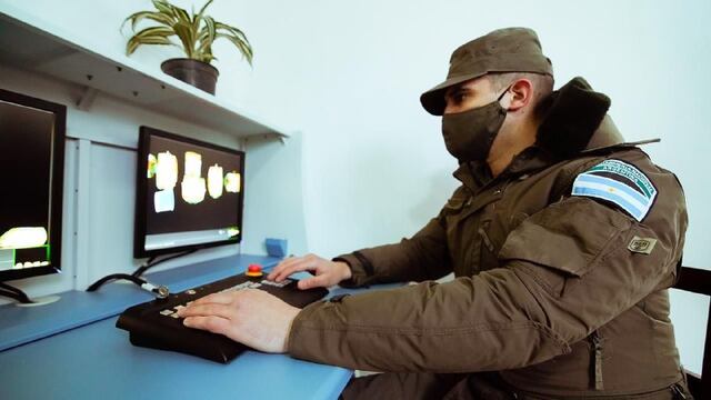 Se inauguró el nuevo scanner en la zona de la Balanza en Río Grande