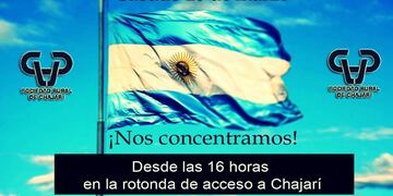 El campo marchará este sábado en Chajarí