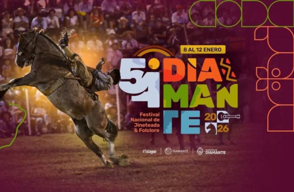 Diamante se prepara para la 54ª edición del Festival Nacional de Jineteada y Folclore