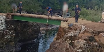 San Pedro: encontraron sin vida a un joven que había desaparecido en las aguas del arroyo Pepirí.