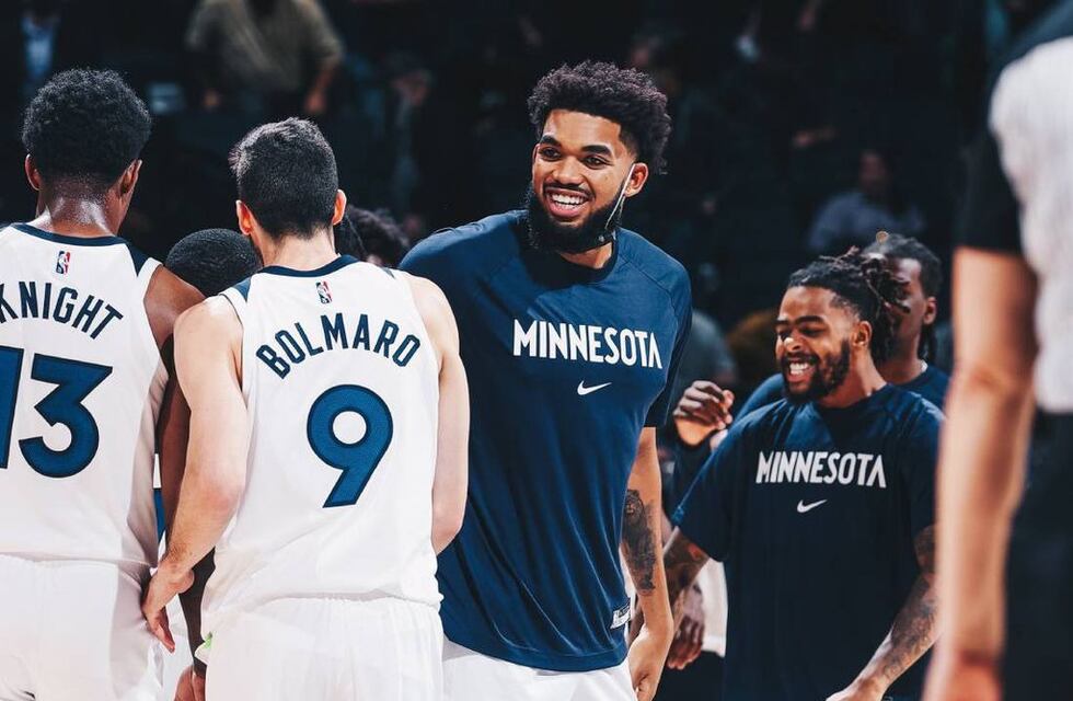Leandro Bolmaro fue elogiado por una de las estrellas del equipo Minnesota Timberwolves