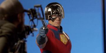 John Cena es Peacemaker en “Escuadrón Suicida” y en la serie spin-off que ya comenzó a rodarse. (Warner)