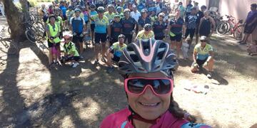 Se realizó el Tercer Ciclopaseo Rural en Arroyito el domingo