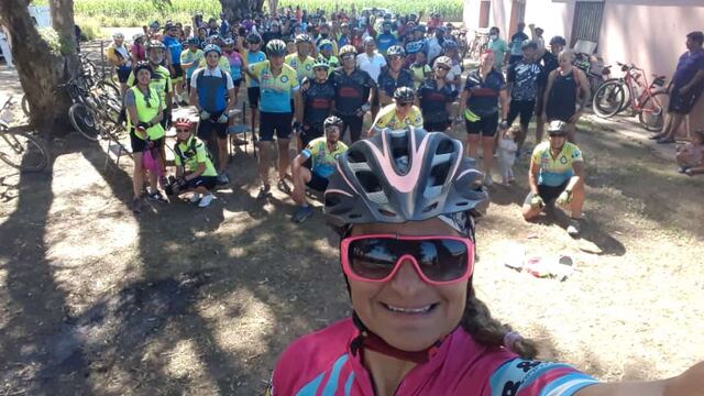 Se realizó el Tercer Ciclopaseo Rural en Arroyito el domingo
