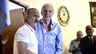 Aldo Pedro Poy dijo presente cuando el Concejo Municipal homenajeó al campeón mundial de 1978.