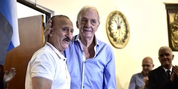 Aldo Pedro Poy dijo presente cuando el Concejo Municipal homenajeó al campeón mundial de 1978.