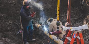 Avanzan los trabajos previos a la construcción del nuevo puente en Ushuaia