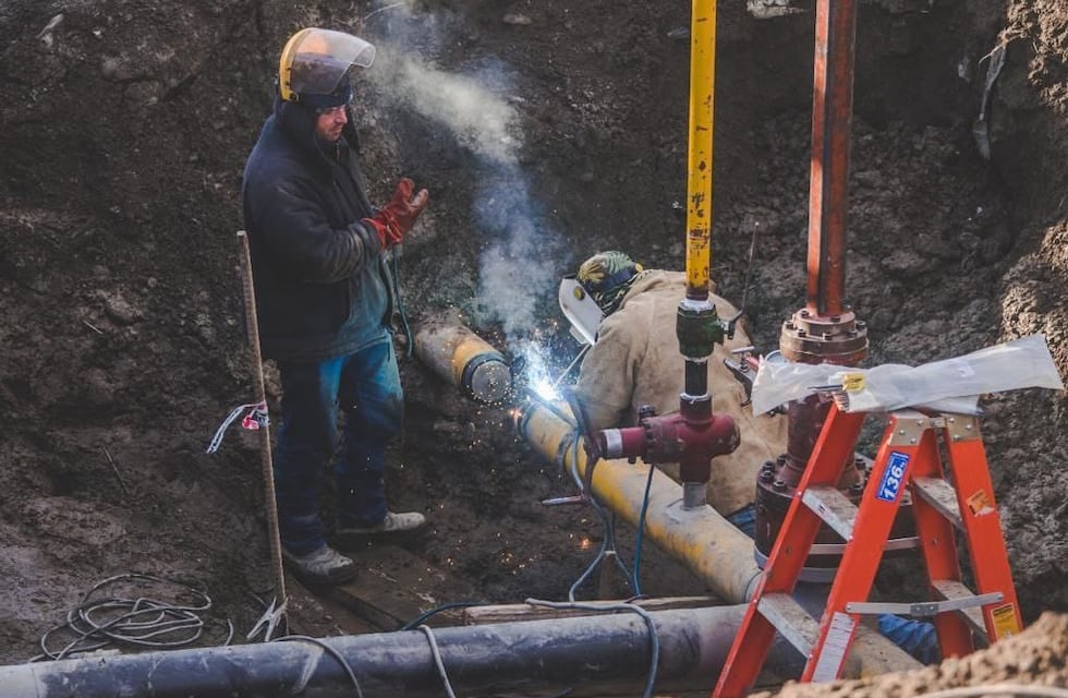 Avanzan los trabajos previos a la construcción del nuevo puente en Ushuaia