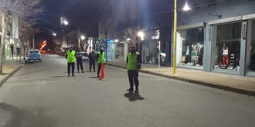 controles de tránsito en Tres Arroyos durante los fines de semana