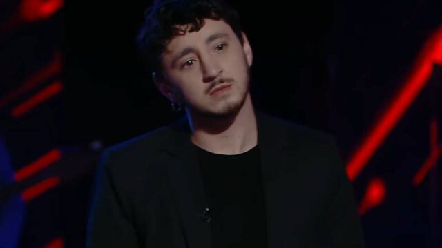 El joven de 26 años se destacó con su interpretación de "Volver a empezar".