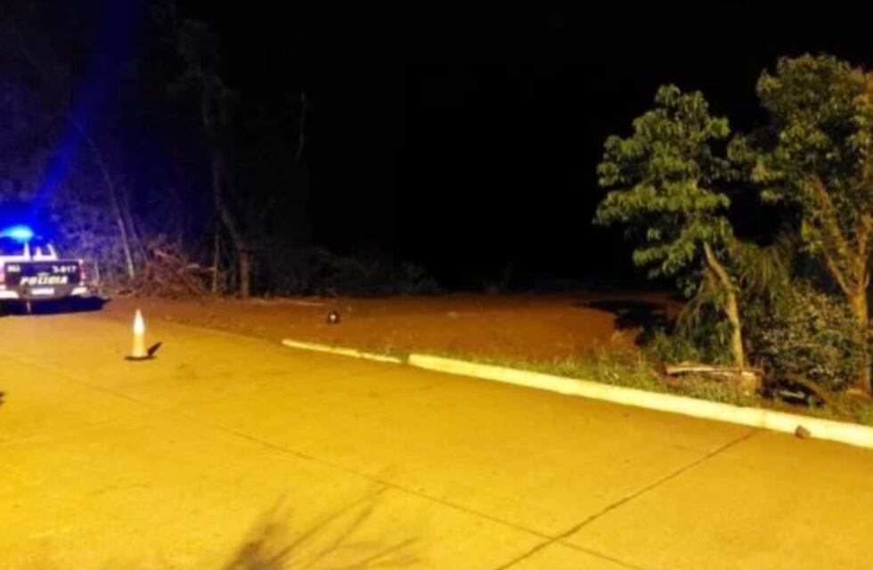 Adolescente despistó con su motocicleta en Colonia Aurora