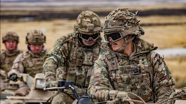 Ejercicios militares y detonaciones en Malvinas