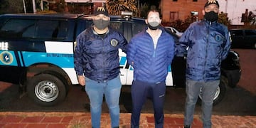 El prófugo tenía pedido de captura por amenazas y violación de domicilio.