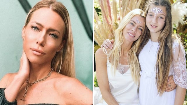 ¿Con palito para Fabián Cubero? Nicole Neumann mostró con orgullo el tatuaje que se hizo su hija Allegra.