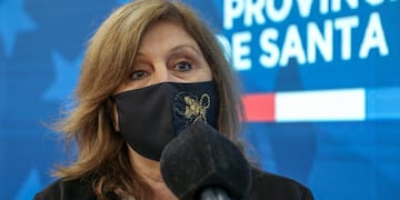Ministra de Educación provincial, Adriana Cantero