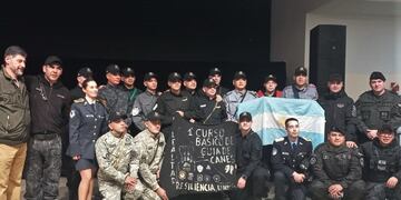 Fue un éxito el primer curso básico de Guía de Canes en Tierra del Fuego