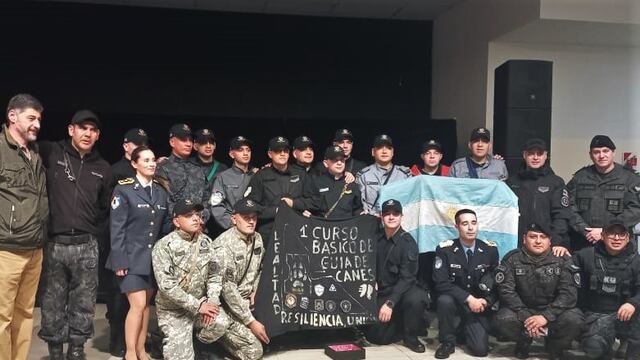 Fue un éxito el primer curso básico de Guía de Canes en Tierra del Fuego