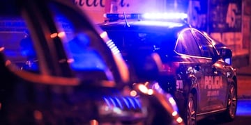 Las fuerzas de seguridad provinciales fueron a investigar el episodio pasadas las 21.
