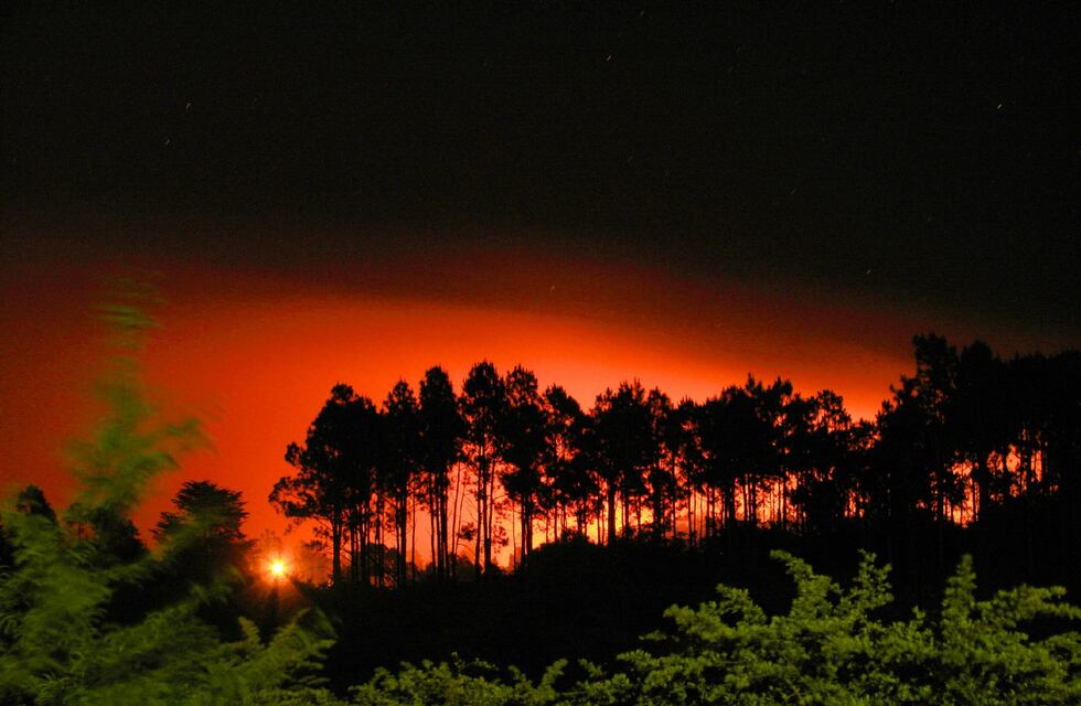 Riesgo extremo de incendios en Punilla por altas temperaturas y viento norte