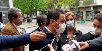 Mauricio Brizuela consideró que la firma "se abusa de su posición dominante" para definir el destino del predio. (@IvannaMyzka)